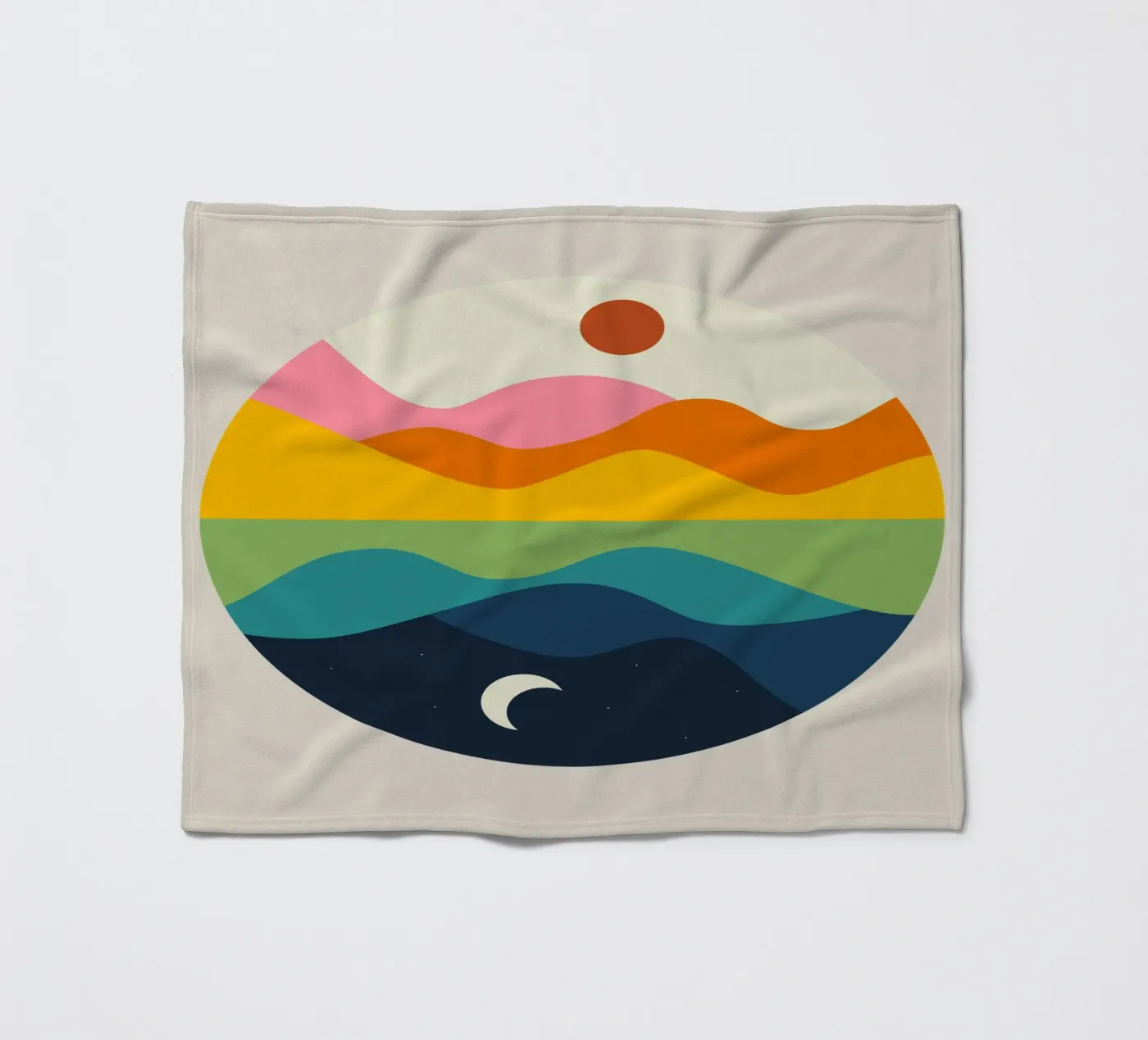 Specchio coperta in pile da Andy Westface