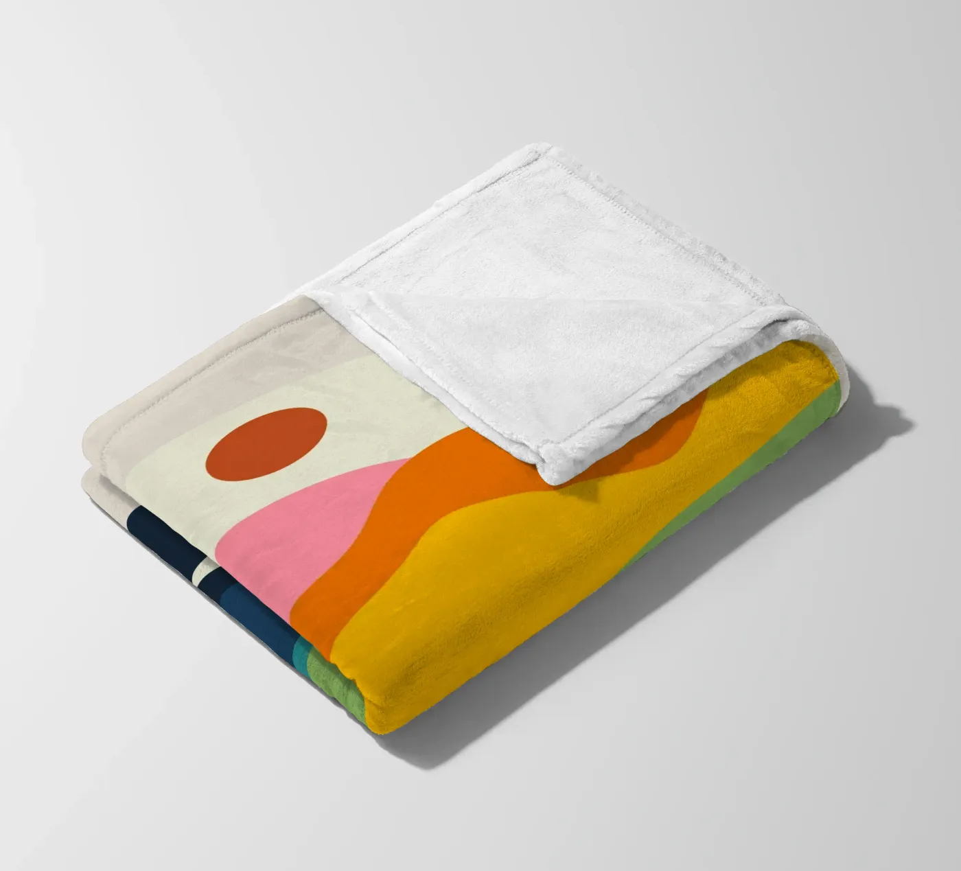 Specchio coperta in pile da Andy Westface