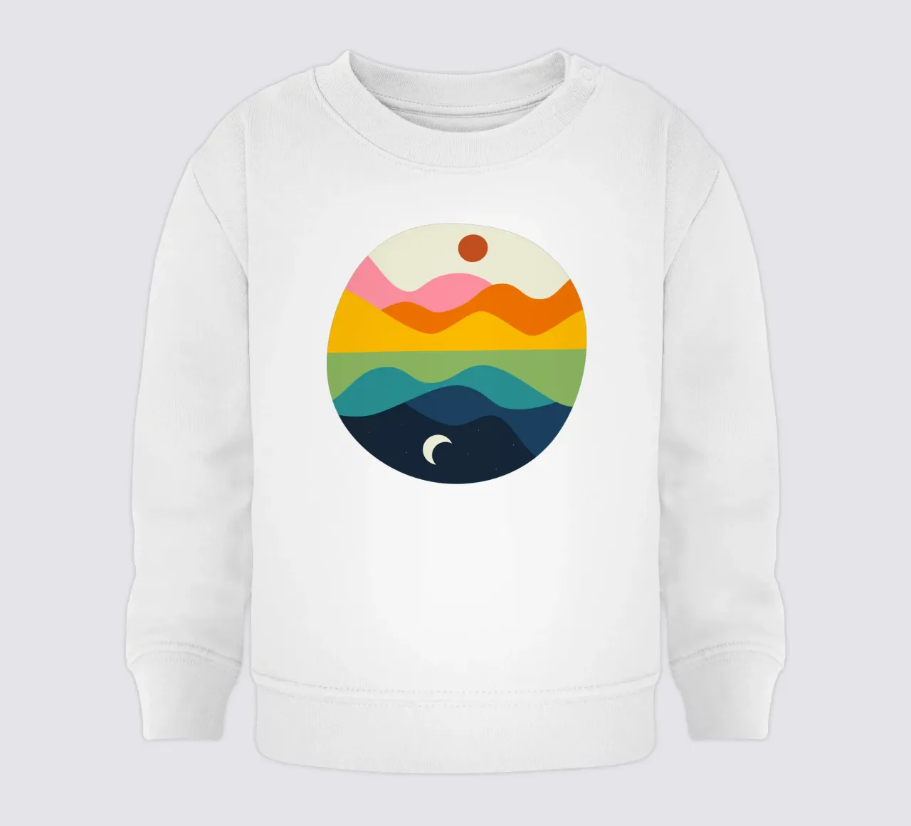 Specchio felpa neonato da Andy Westface