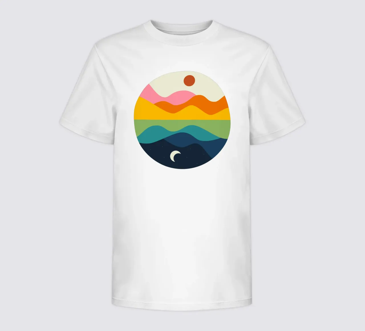 Specchio t-shirt bambini da Andy Westface