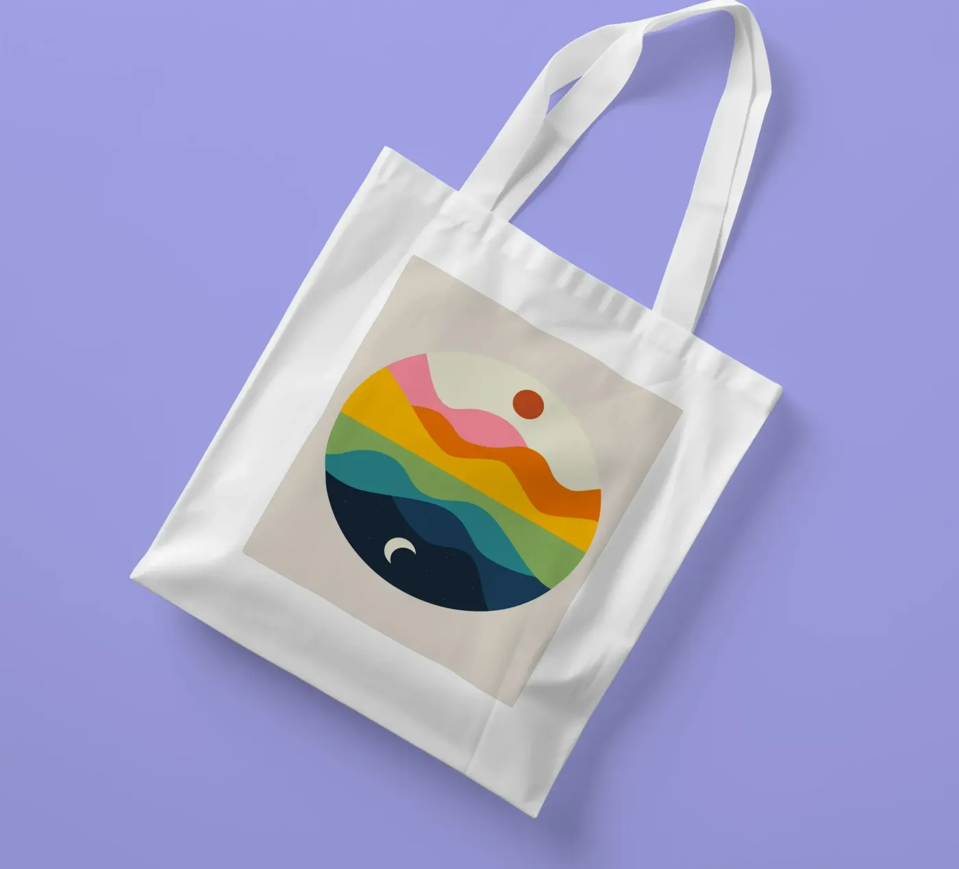 Mirror tote bag by Andy Westface