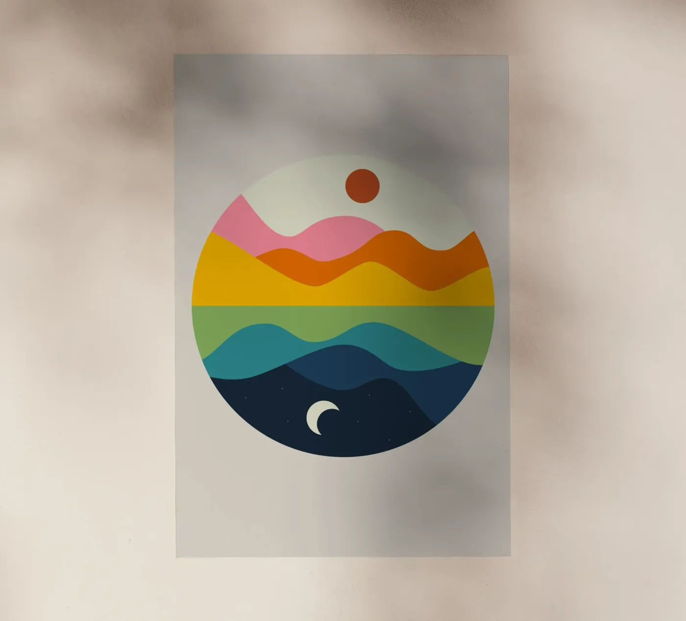 Mirror backlit film by Andy Westface