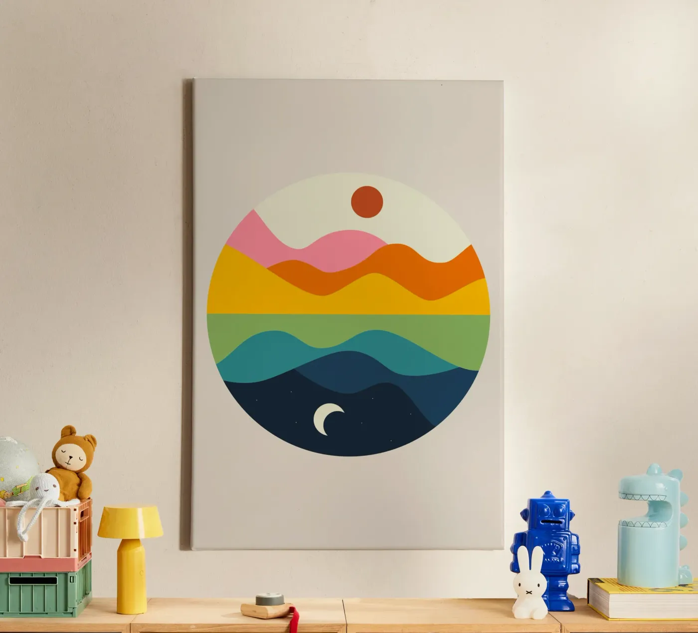 Mirror canvas by Andy Westface