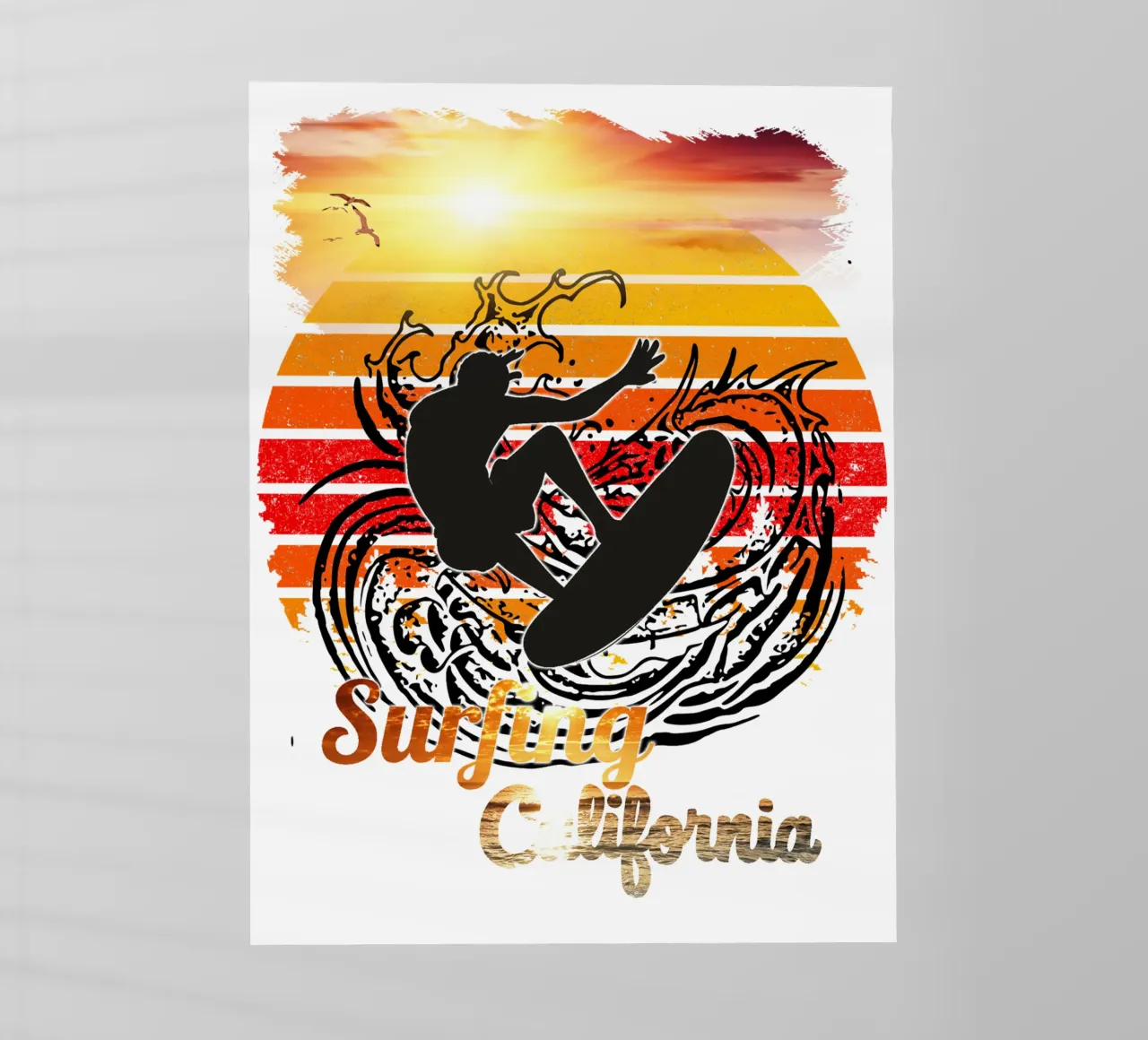 Surf Life Oval 2a - Summer Sun Vibes 15b pellicola backlit da surfer28