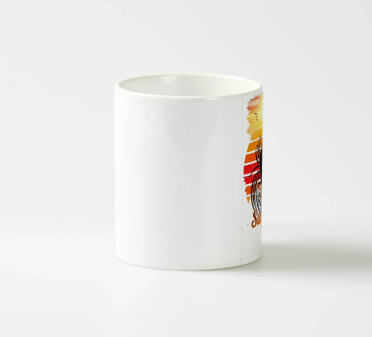 Surf Life Oval 2a - Summer Sun Vibes 15b tazza in ceramica da surfer28