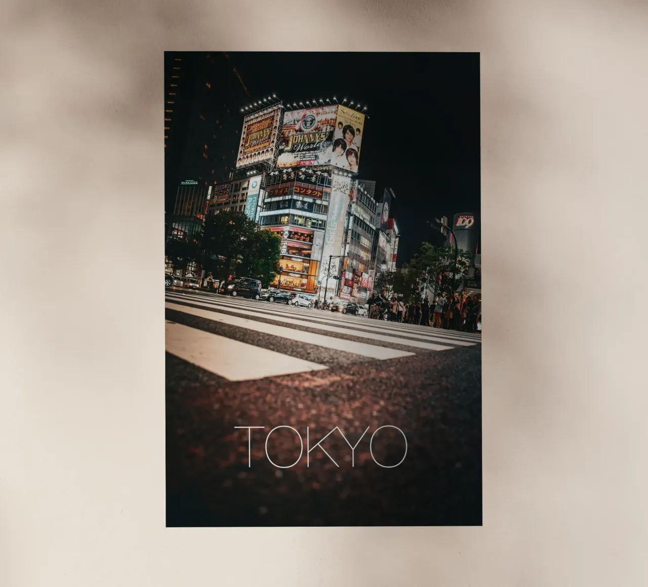 Tokyo pellicola backlit da Flo Klein