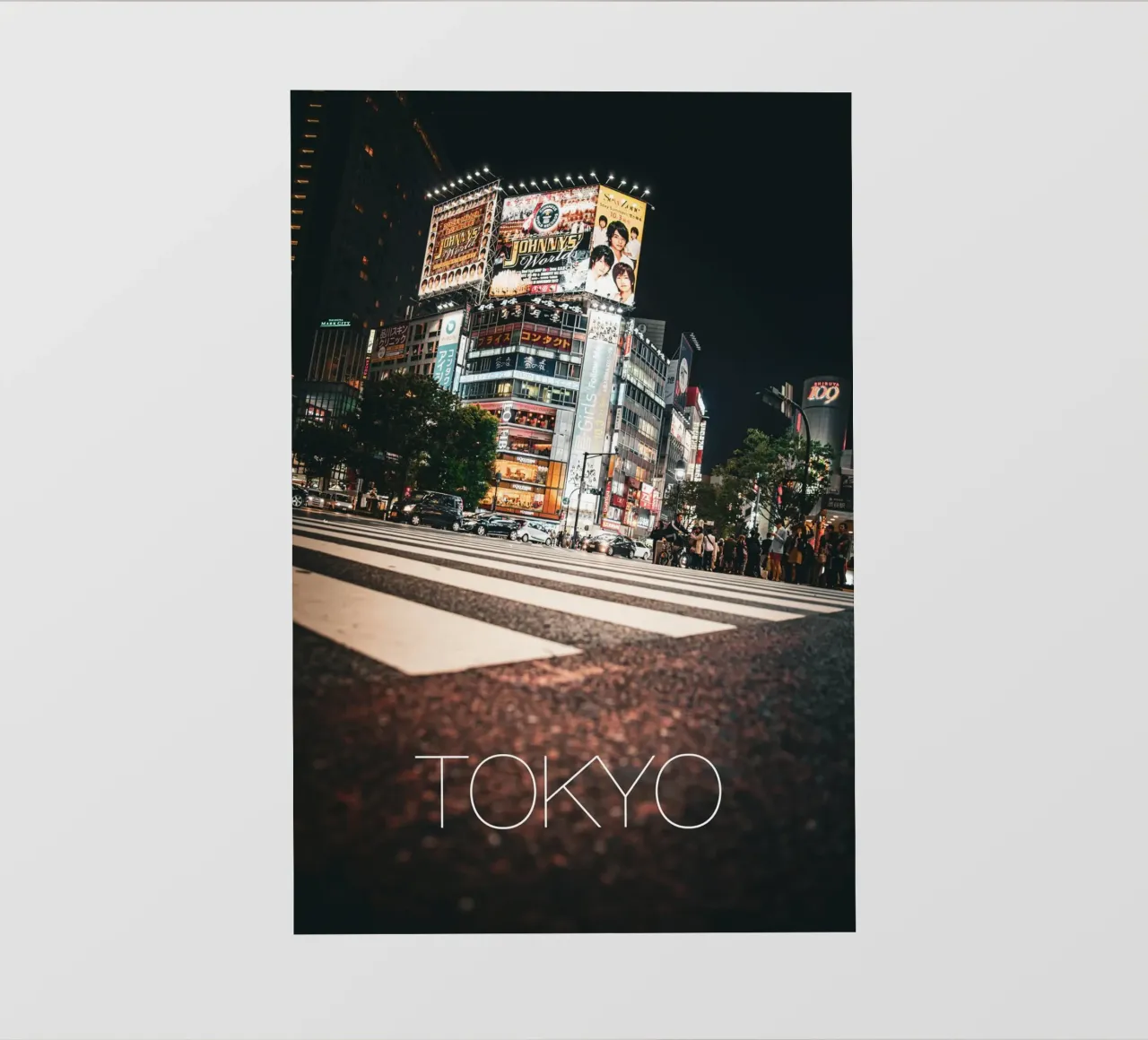Tokyo pellicola backlit da Flo Klein