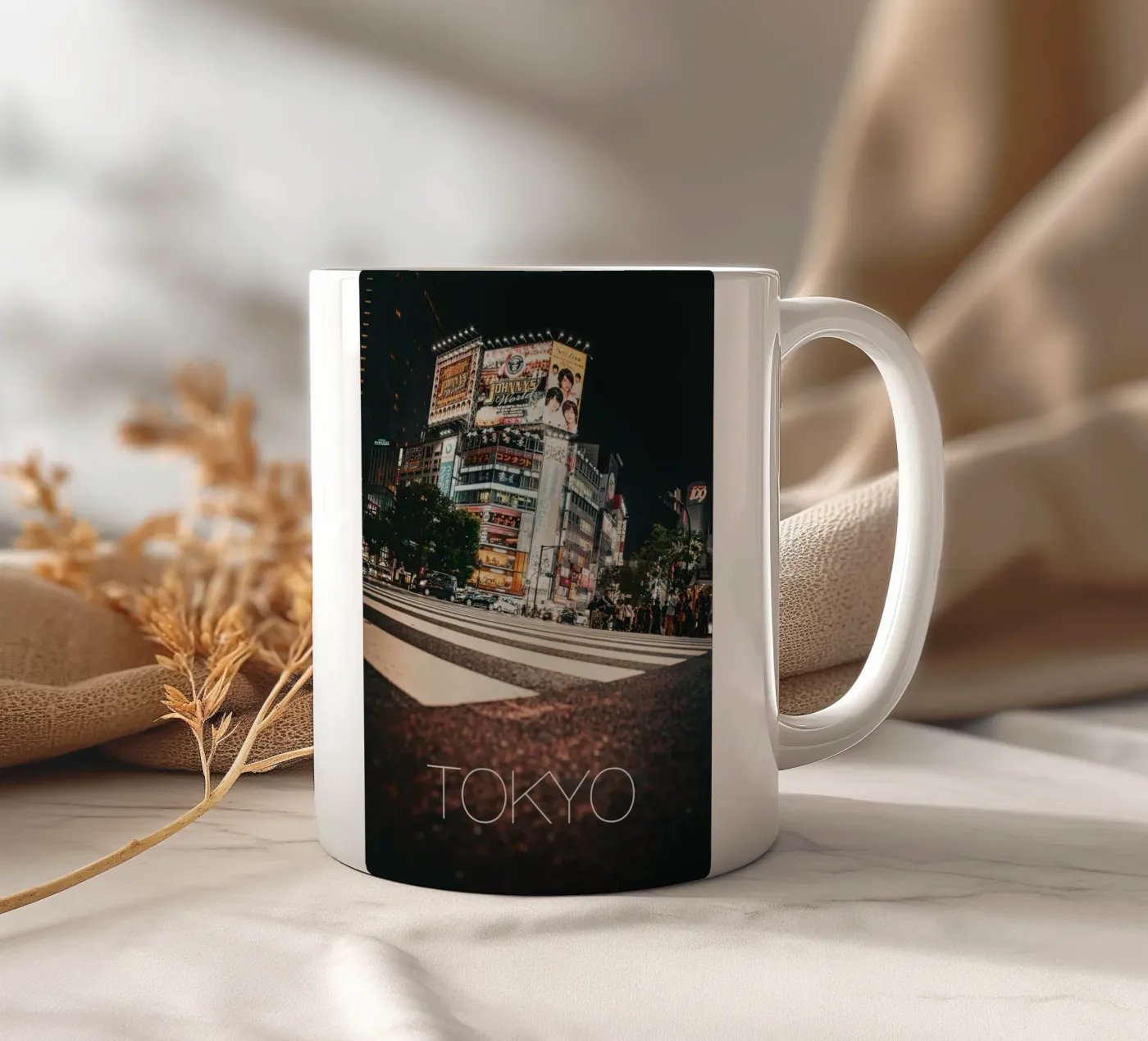Tokyo ceramic mug by Flo Klein Gallery