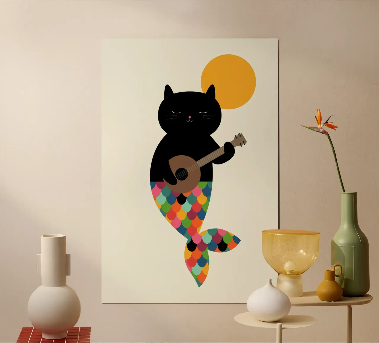 Purrmaid carta hahnemühle da Andy Westface