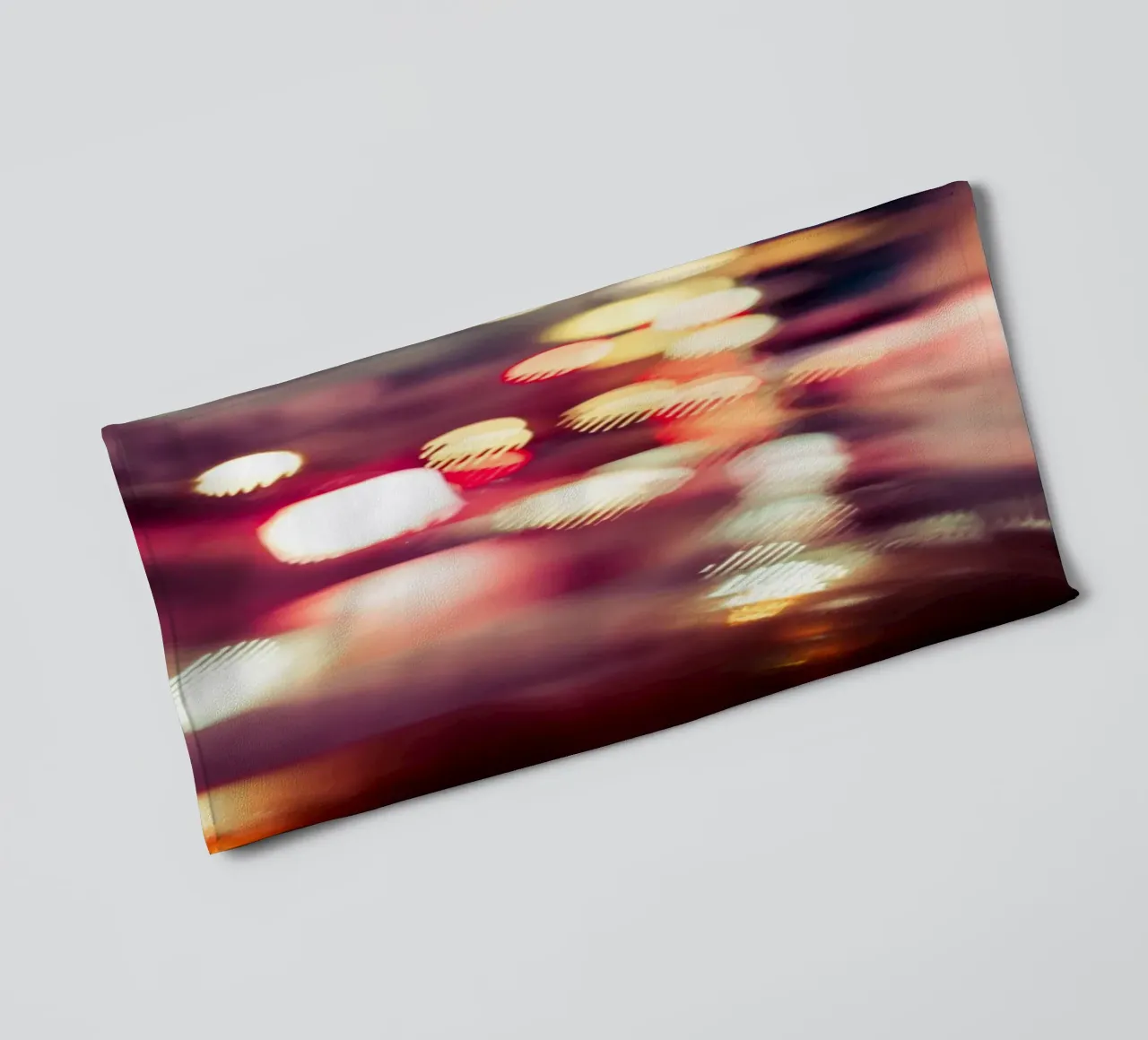 Abstrakt London towel by Flo Klein