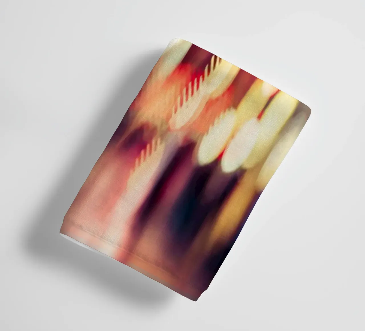 Abstrakt London towel by Flo Klein