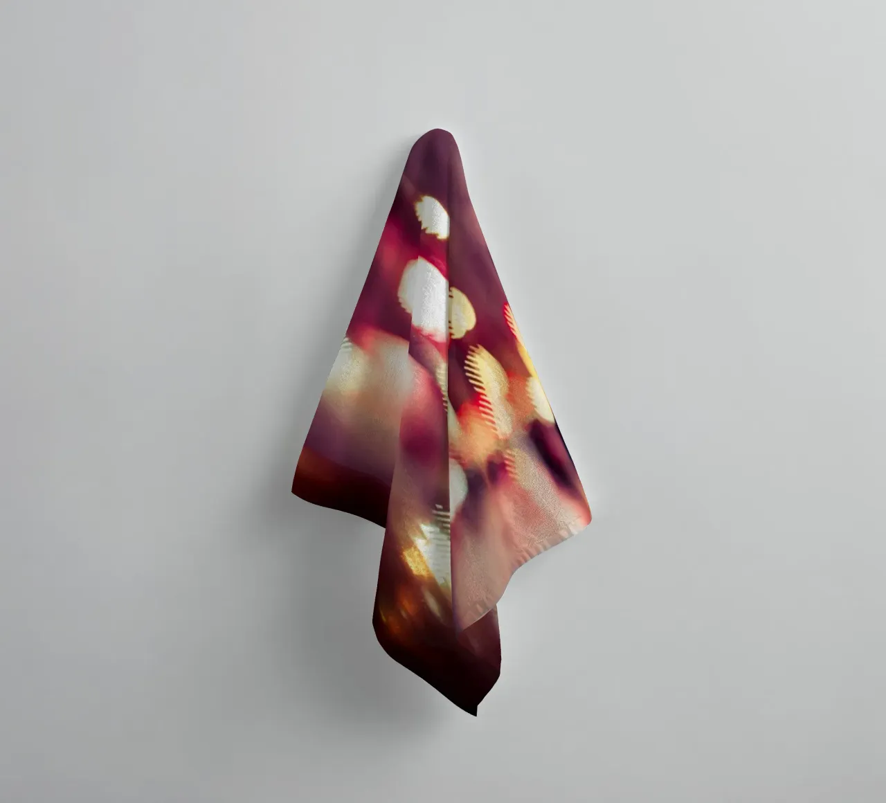 Abstrakt London towel by Flo Klein