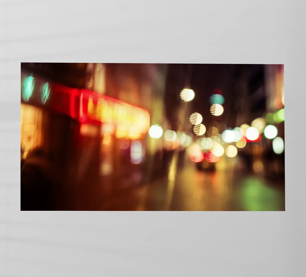 London Lights pellicola backlit da Flo Klein