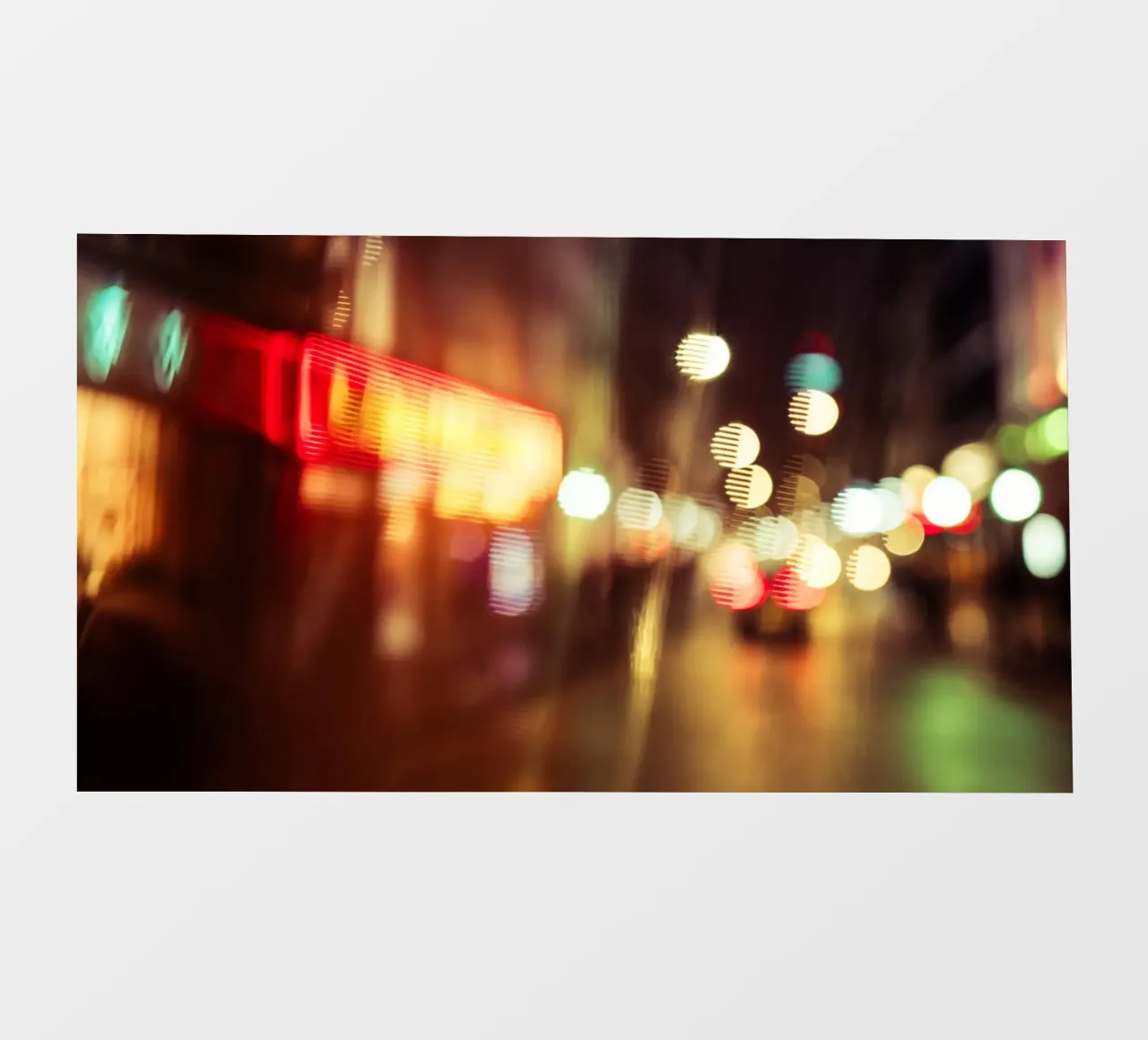 London Lights pellicola backlit da Flo Klein