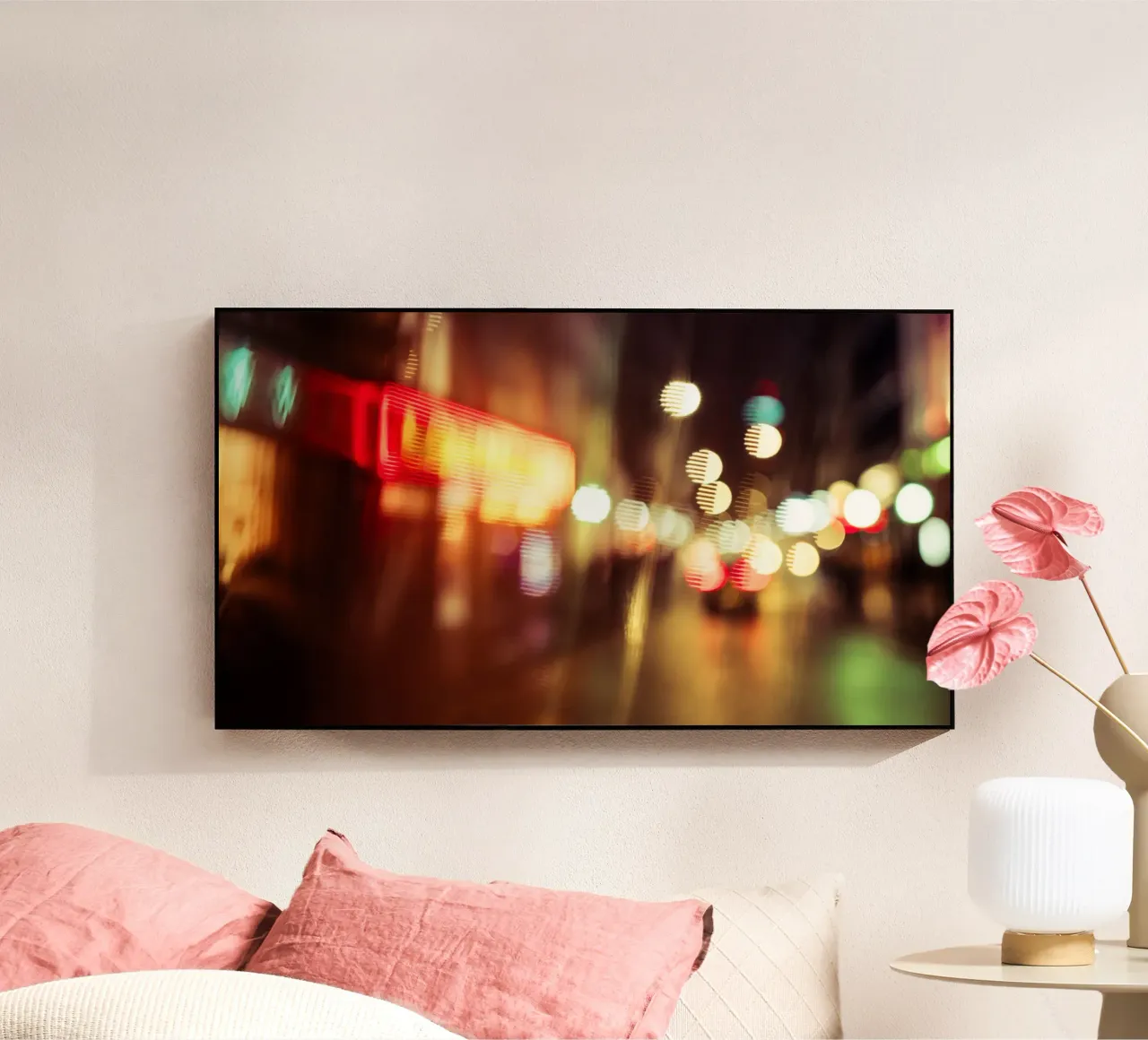 London Lights plexiglass da Flo Klein