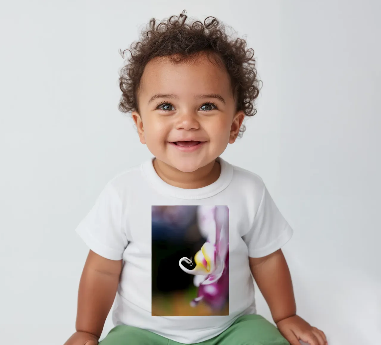 Orchidea #2 maglietta neonato da rafael campezato