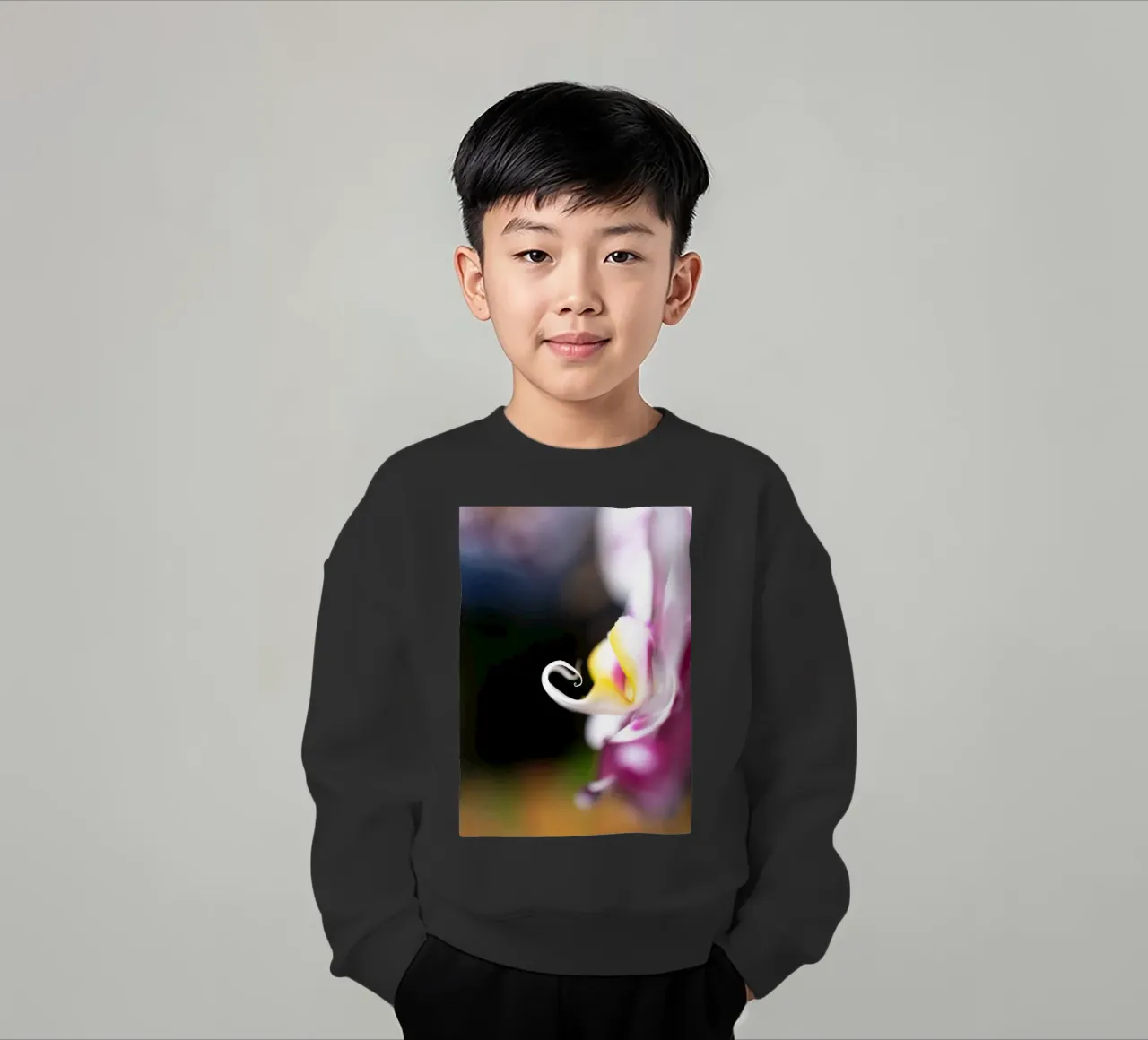 Orchidea #2 felpa bambino da rafael campezato