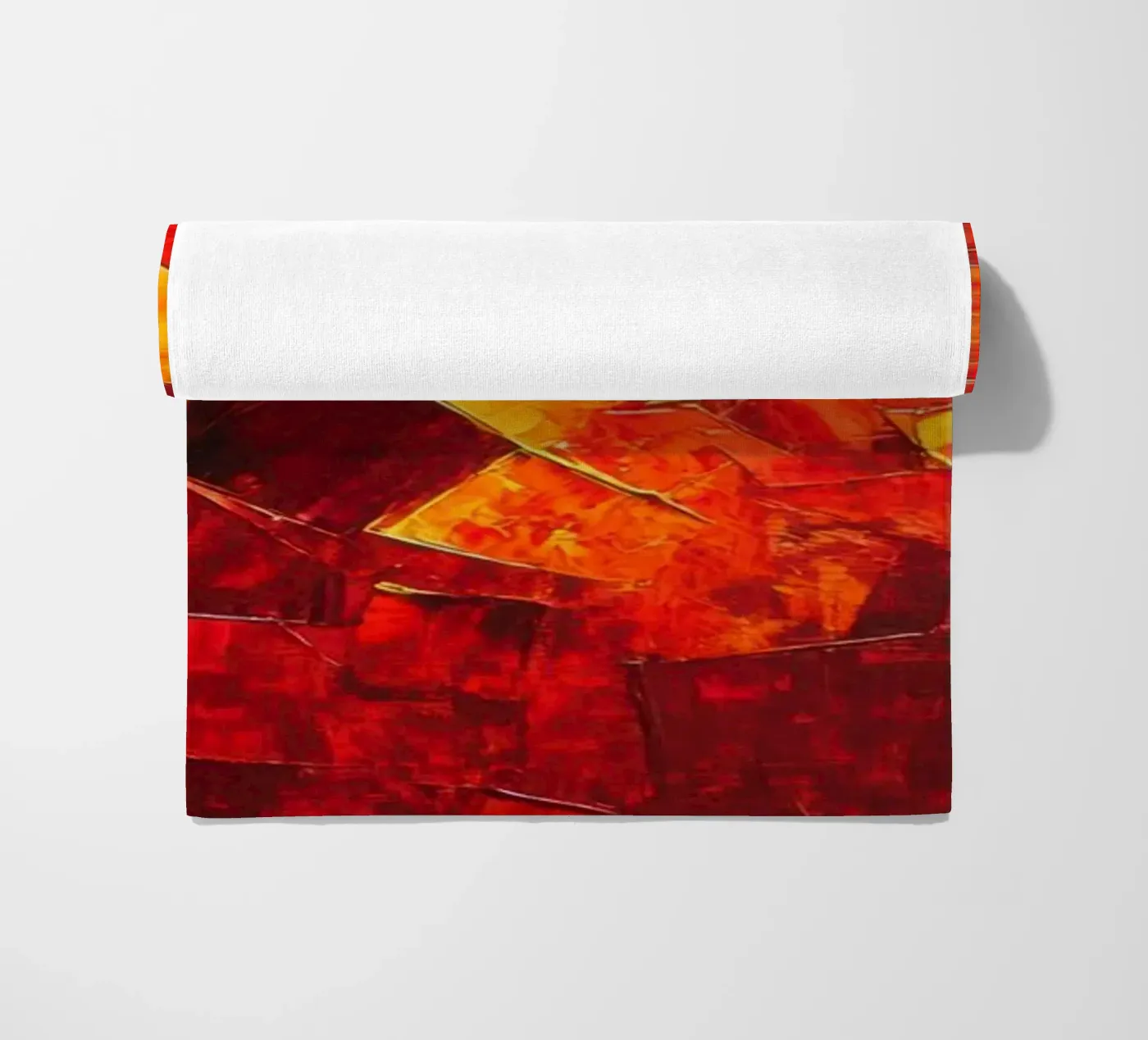 Red strandhanddoek van Art Unleashed