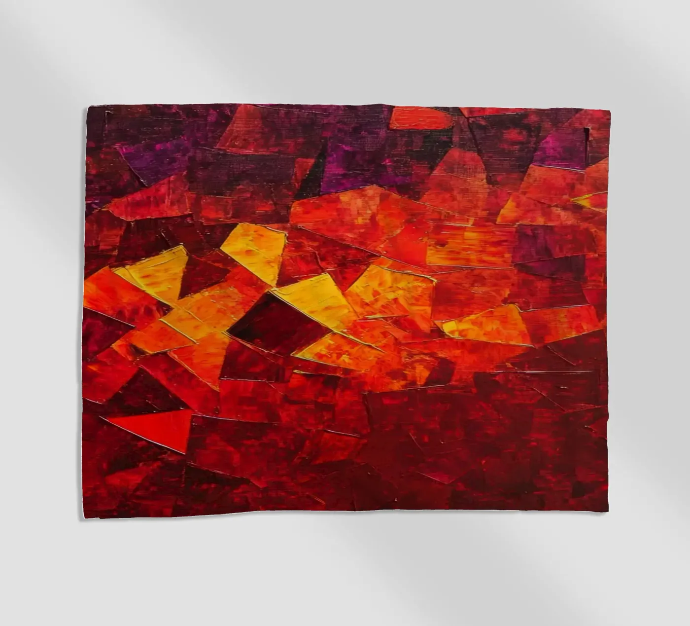 Red strandhanddoek van Art Unleashed