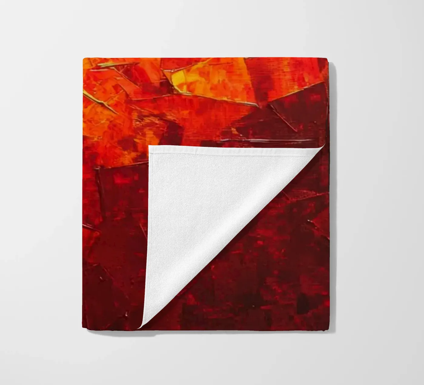 Red strandhanddoek van Art Unleashed