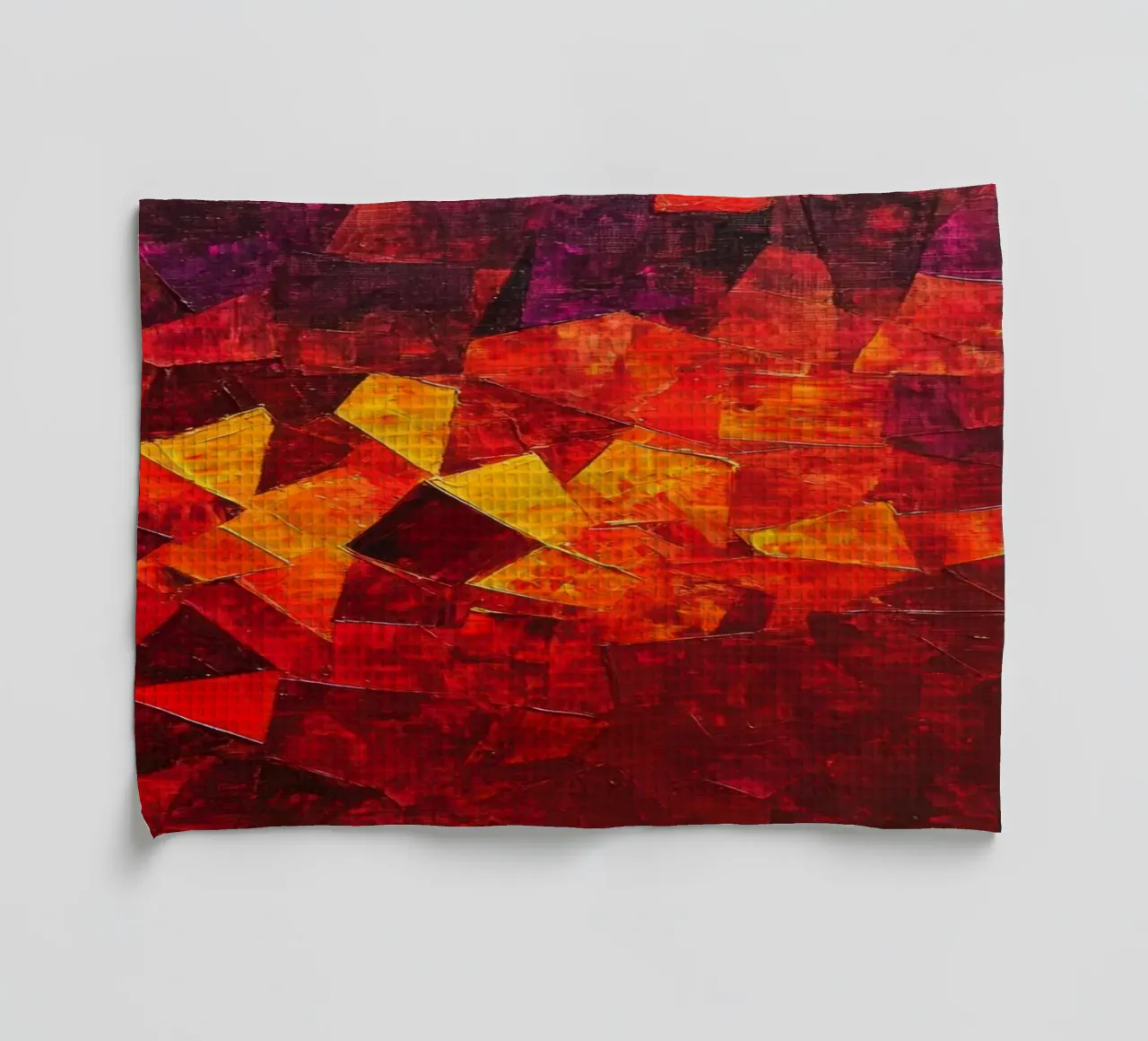 Red canovaccio da cucina da Art Unleashed