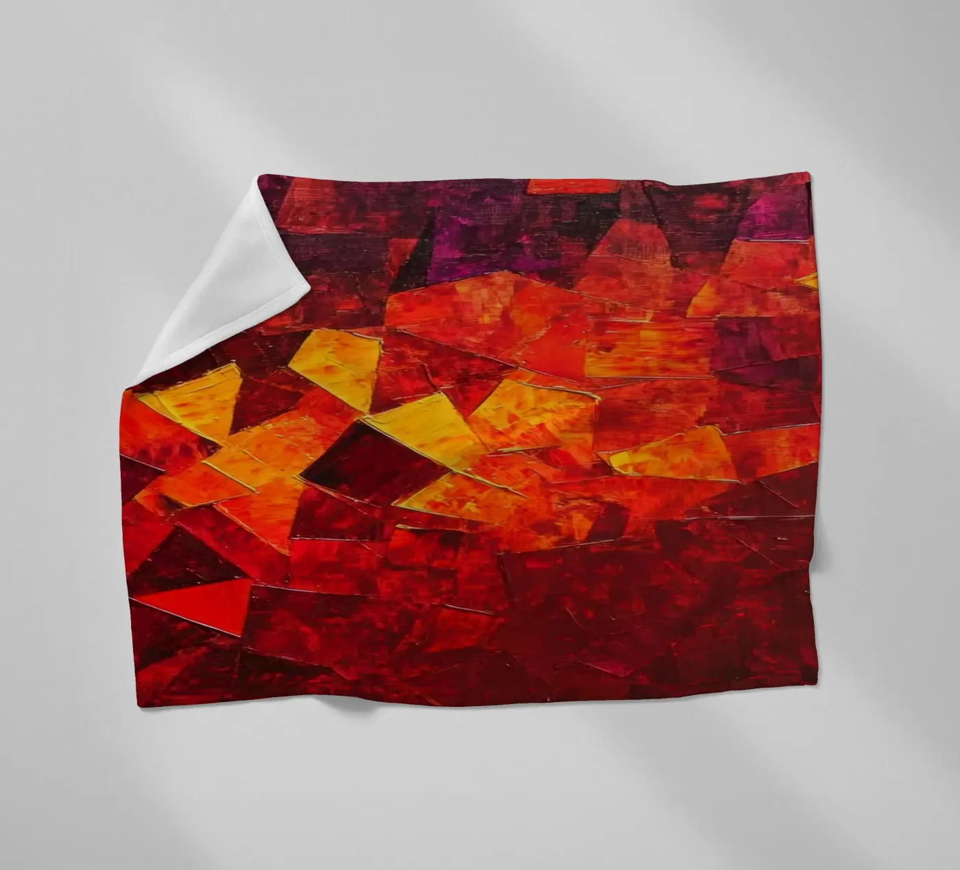 Red coperta in pile da Art Unleashed