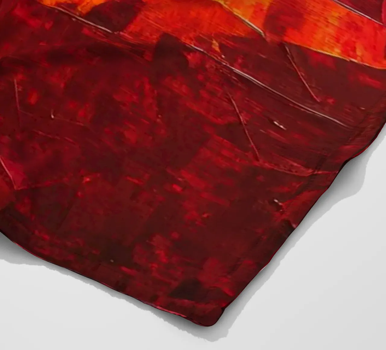 Red coperta in pile da Art Unleashed