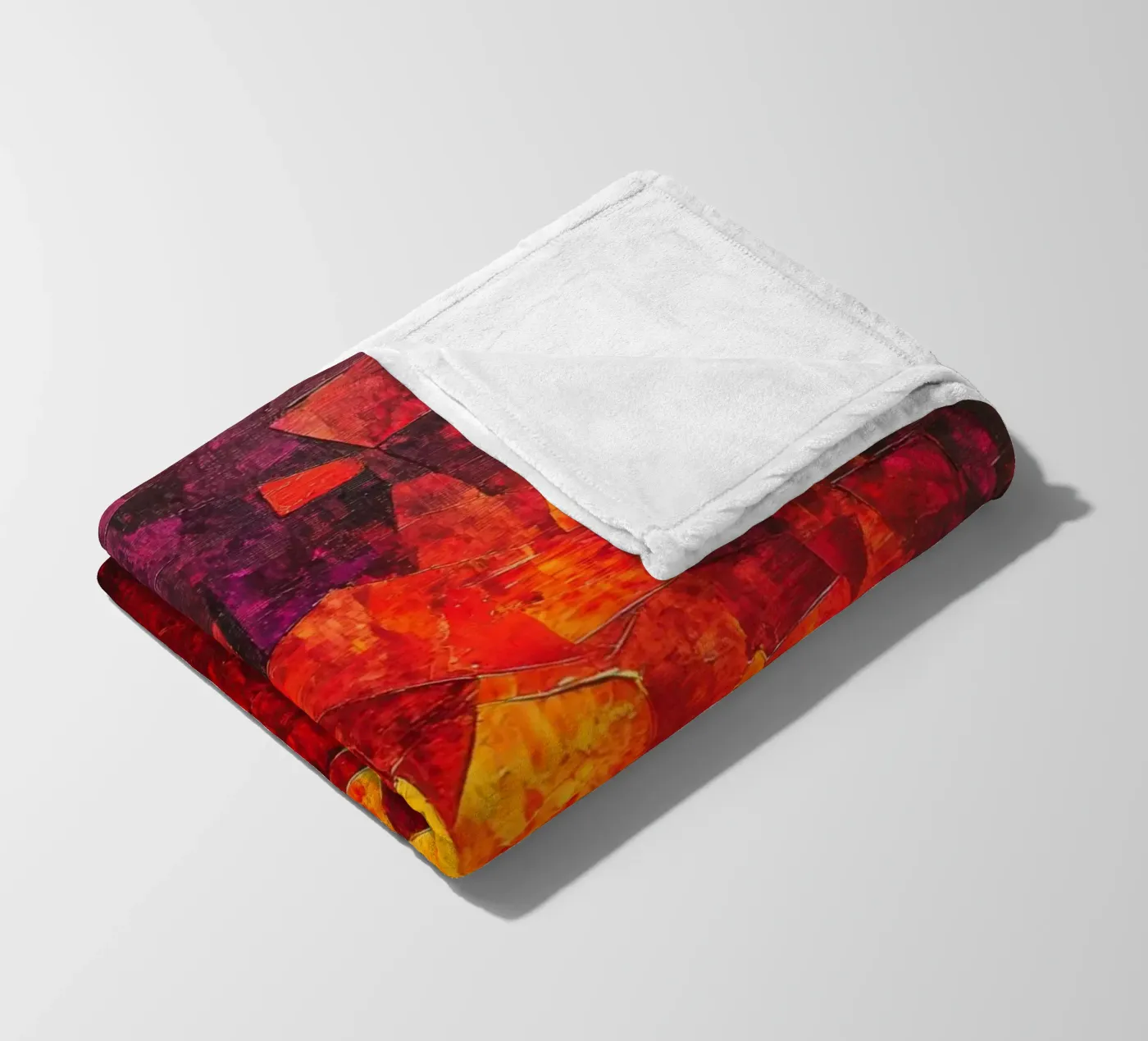 Red coperta in pile da Art Unleashed