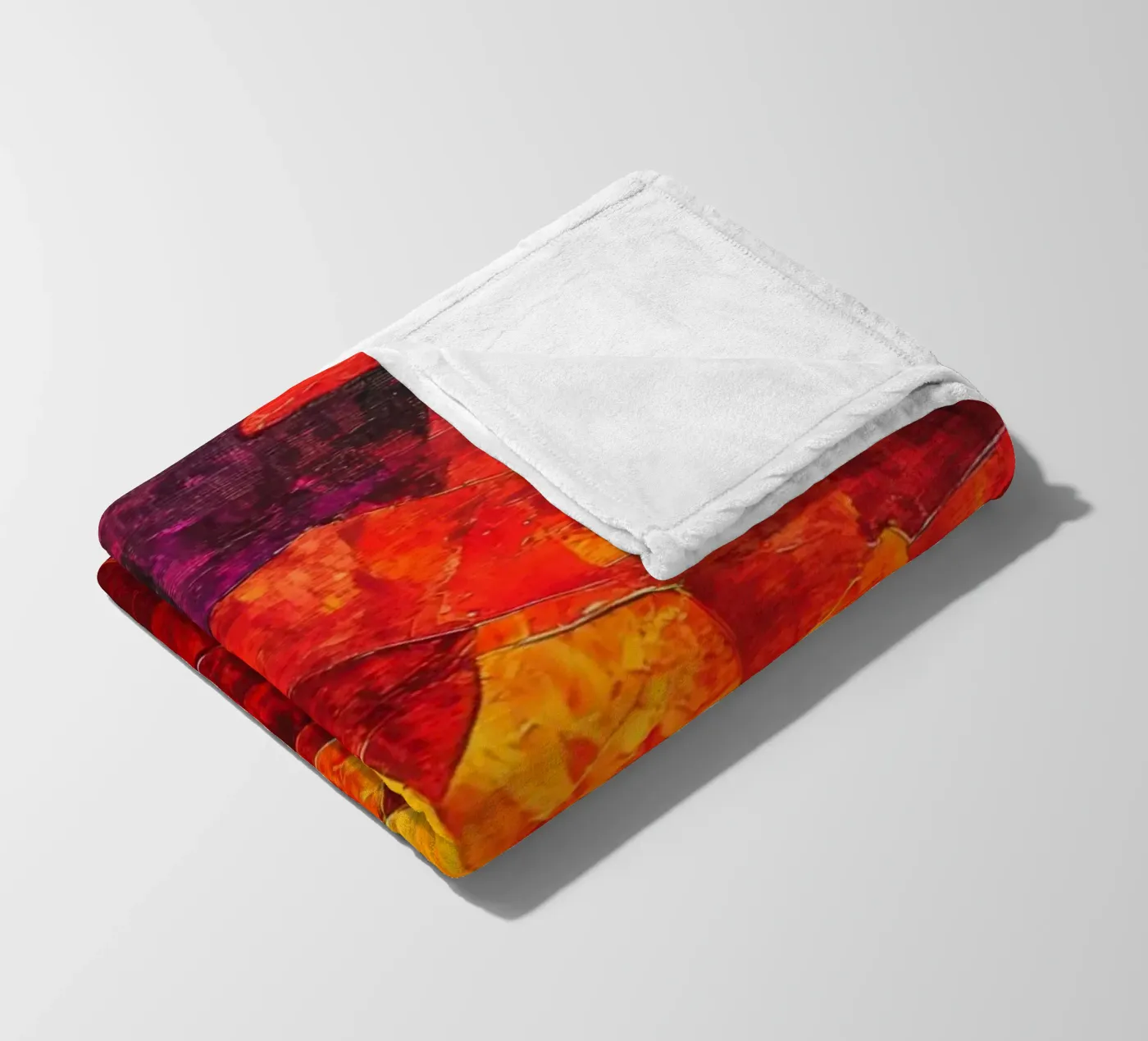 Red coperta in pile da Art Unleashed