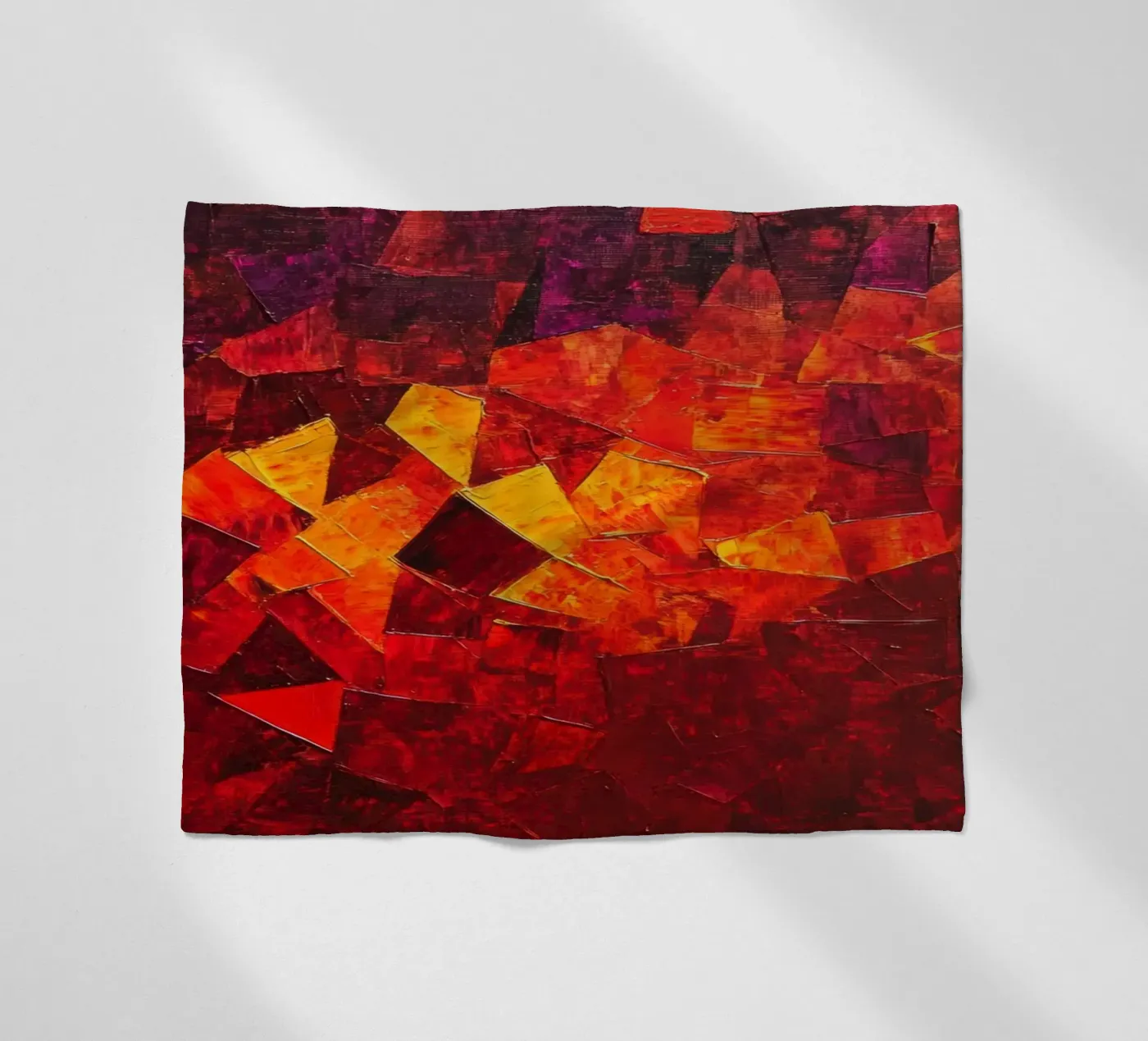 Red coperta in pile da Art Unleashed