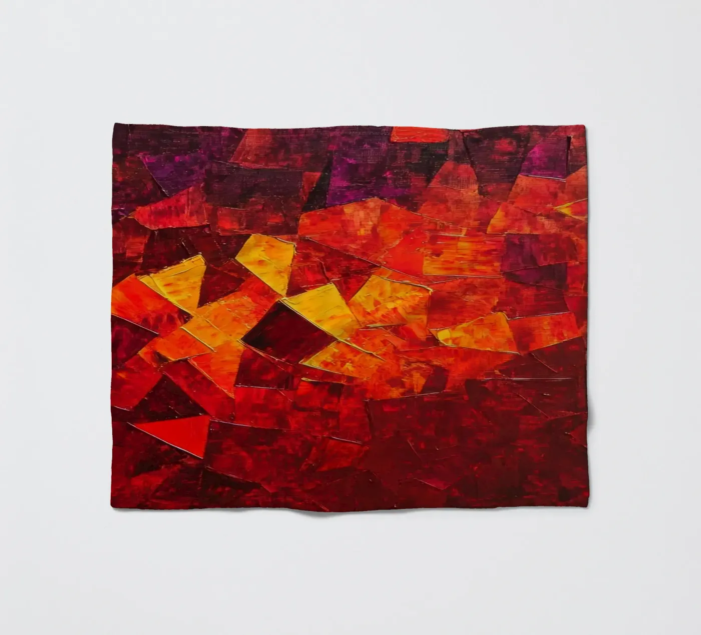 Red coperta in pile da Art Unleashed