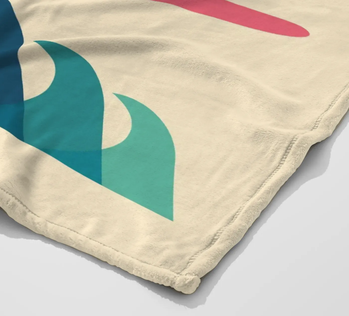 Surf-Zeit Fleecedecke von Andy Westface