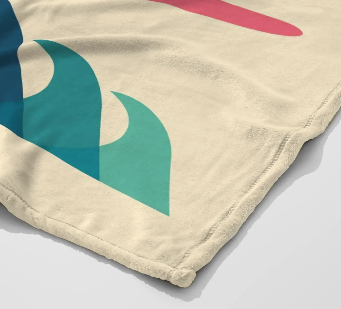 Surftijd fleecedeken van Andy Westface