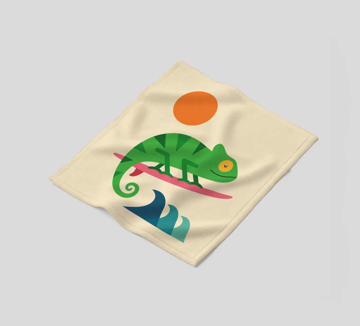 Surftijd fleecedeken van Andy Westface