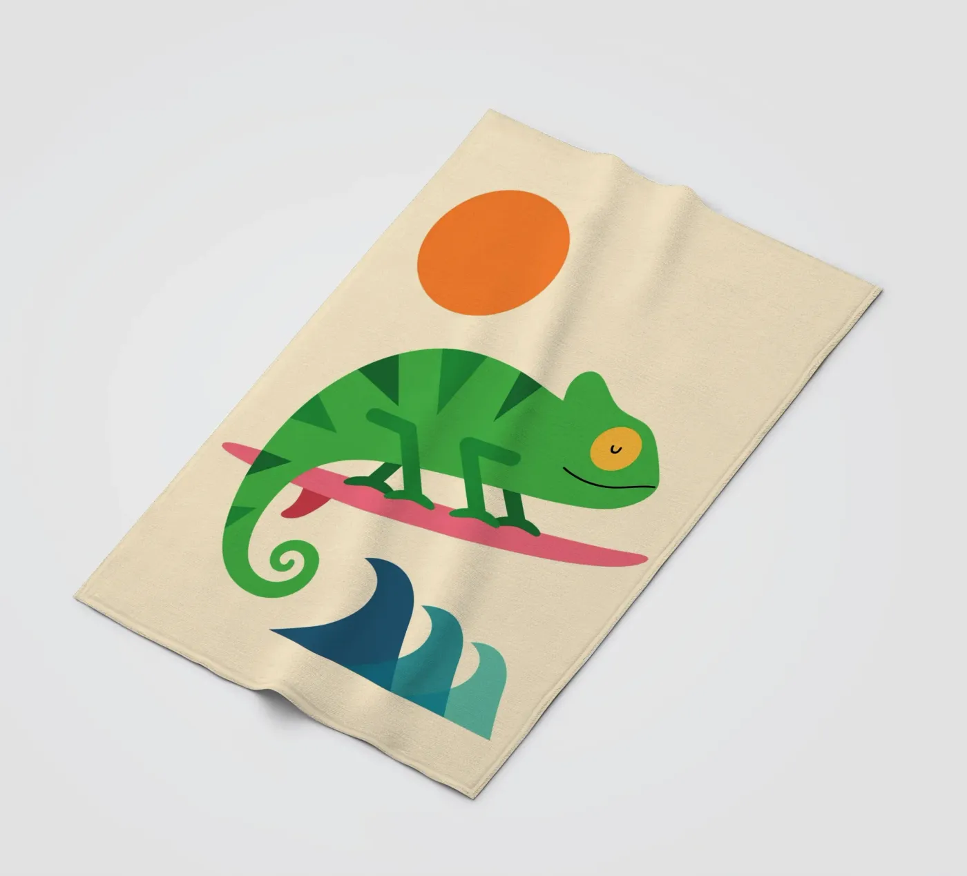 Surftijd fleecedeken van Andy Westface