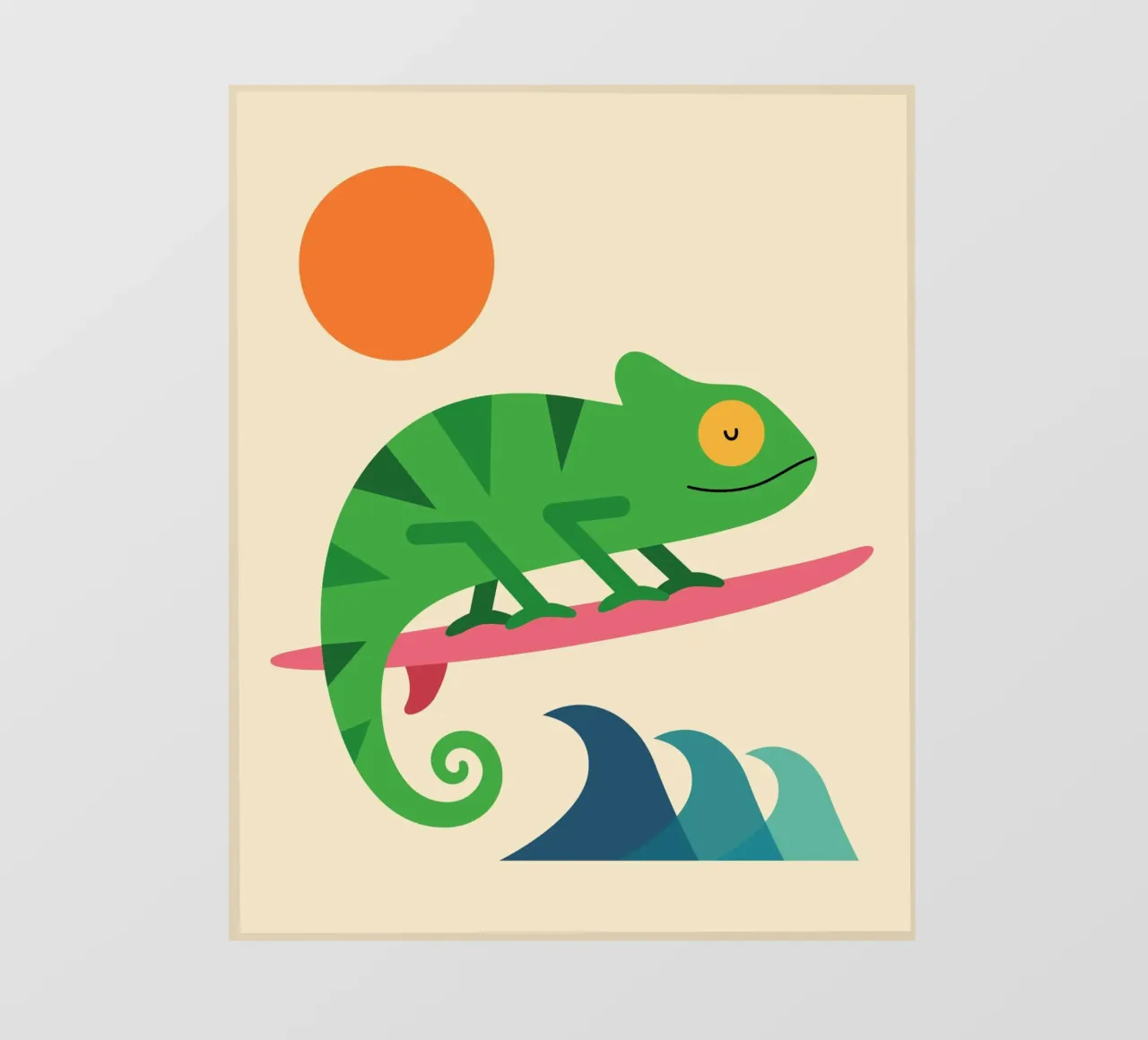 Surf Time pellicola backlit da Andy Westface