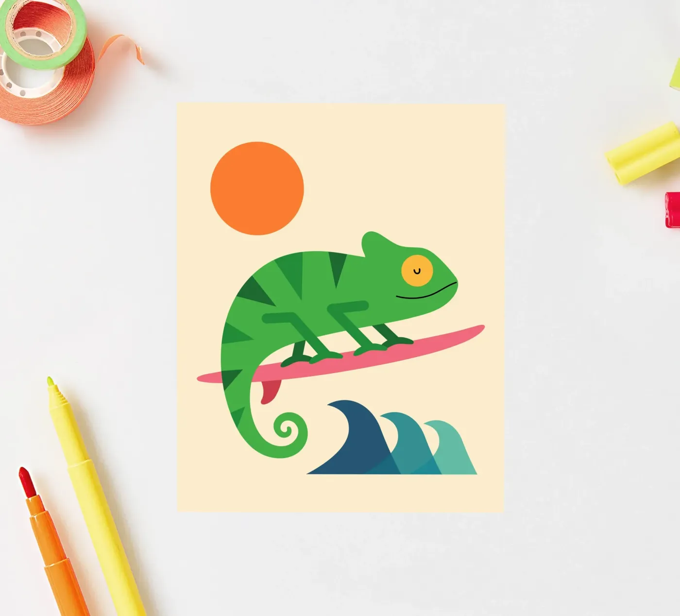 Surf Time sticker by Andy Westface