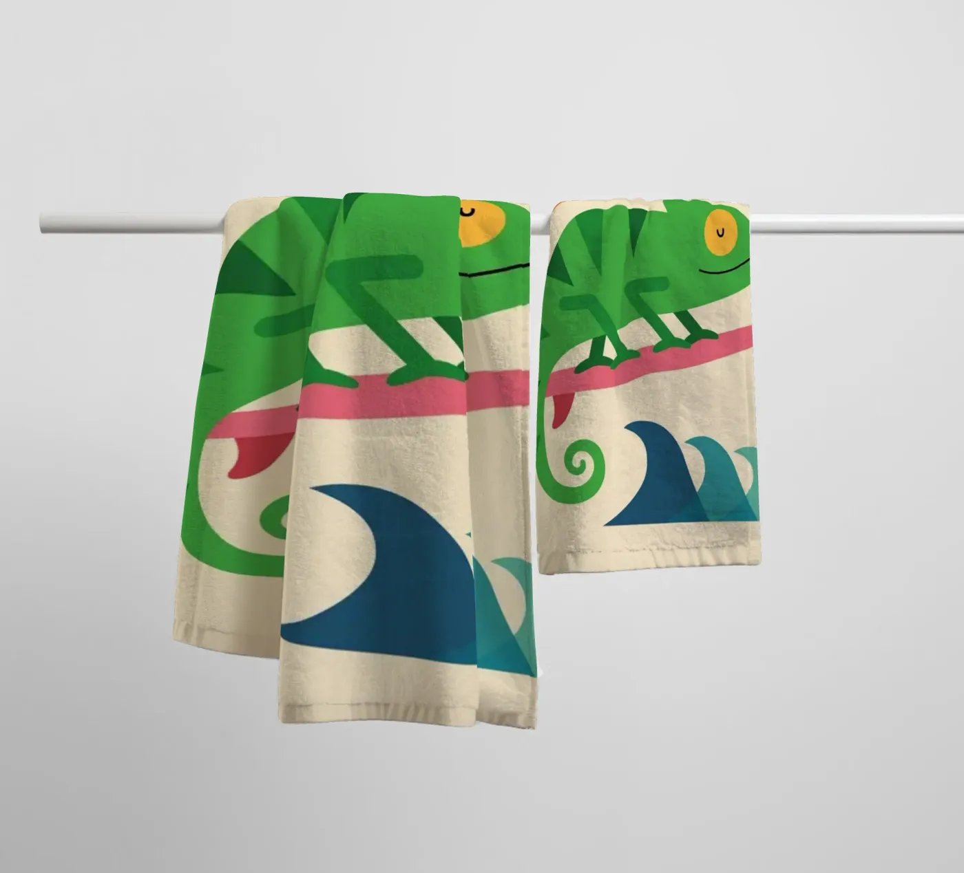 Surftijd badhanddoek van Andy Westface