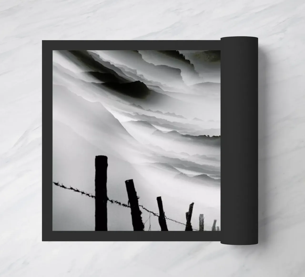 Going Nowhere doormat by Stoian Hitrov