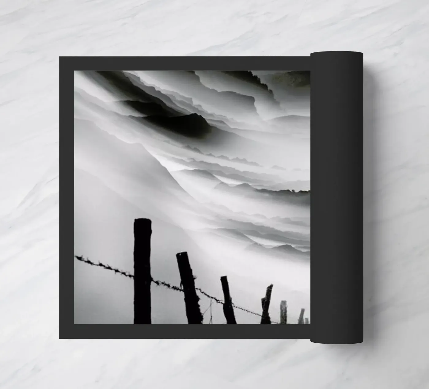 Going Nowhere doormat by Stoian Hitrov