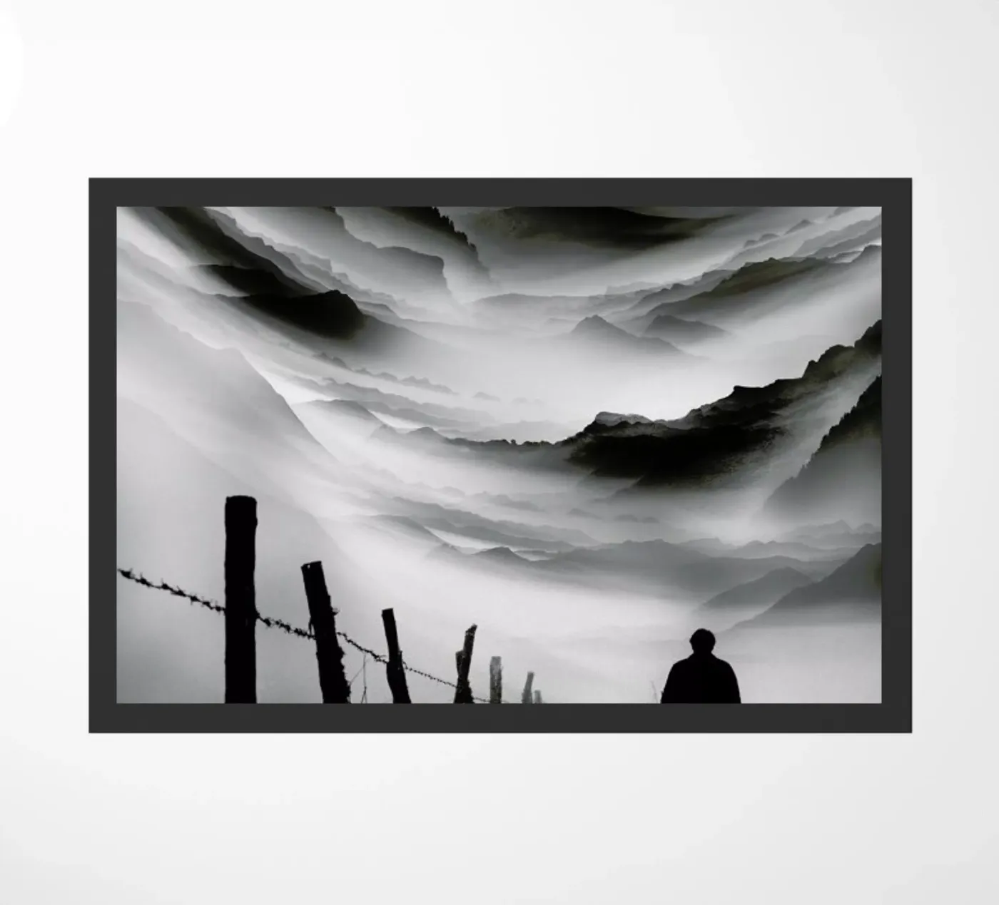 Going Nowhere doormat by Stoian Hitrov