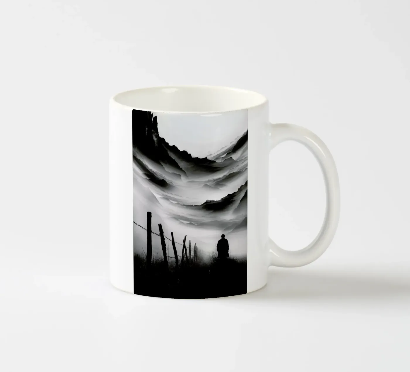 Going Nowhere ceramic mug by Stoian Hitrov