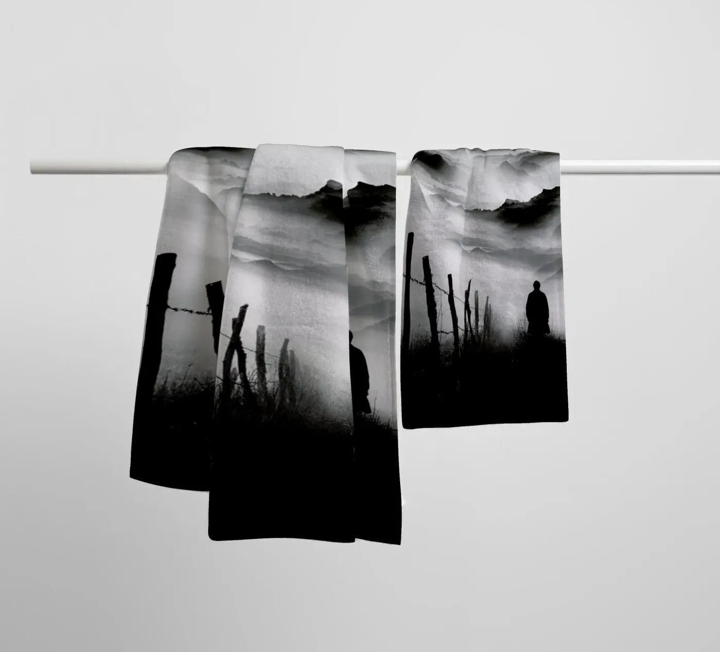 Going Nowhere towel by Stoian Hitrov
