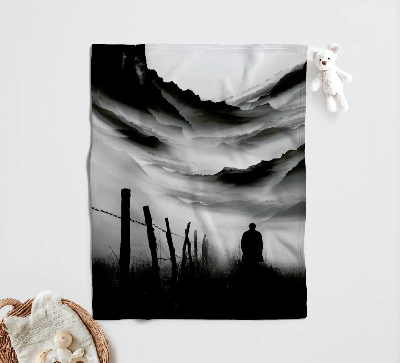 Going Nowhere plaid polaire de Stoian Hitrov