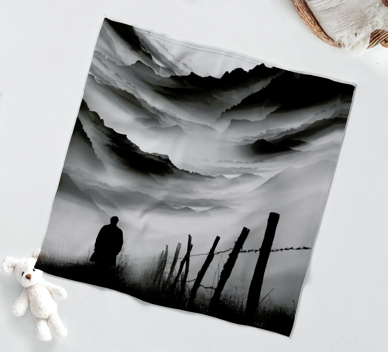 Going Nowhere plaid polaire de Stoian Hitrov