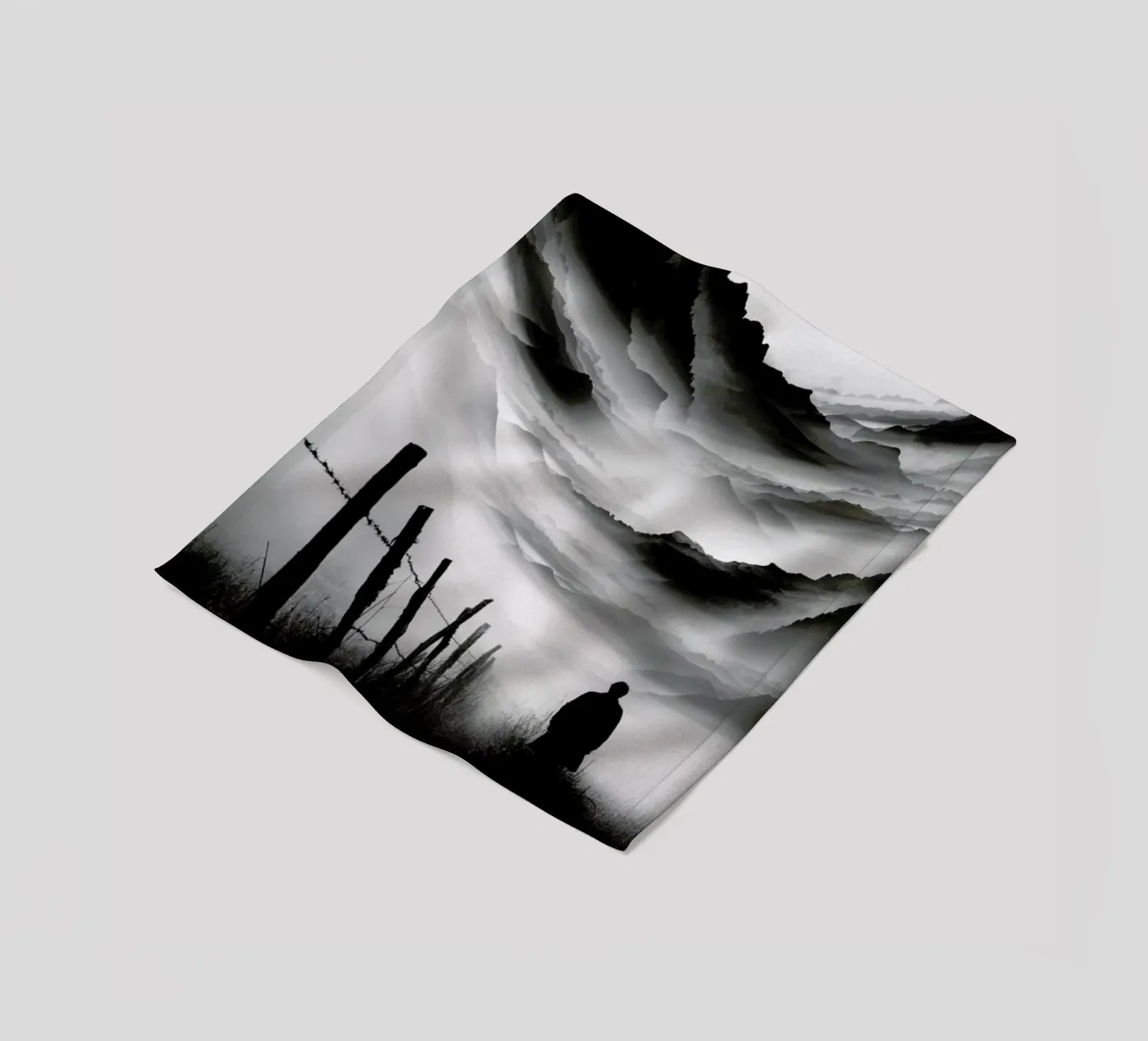 Going Nowhere Fleecedecke von Stoian Hitrov