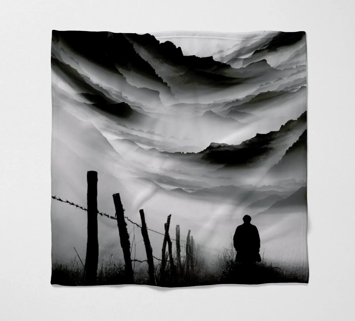 Going Nowhere Fleecedecke von Stoian Hitrov