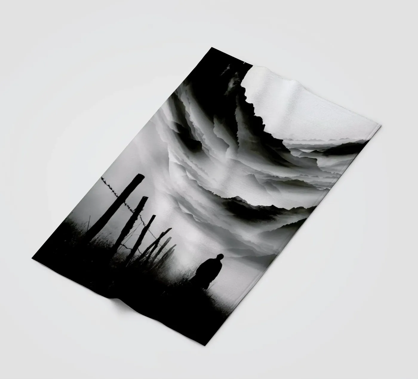 Going Nowhere Fleecedecke von Stoian Hitrov