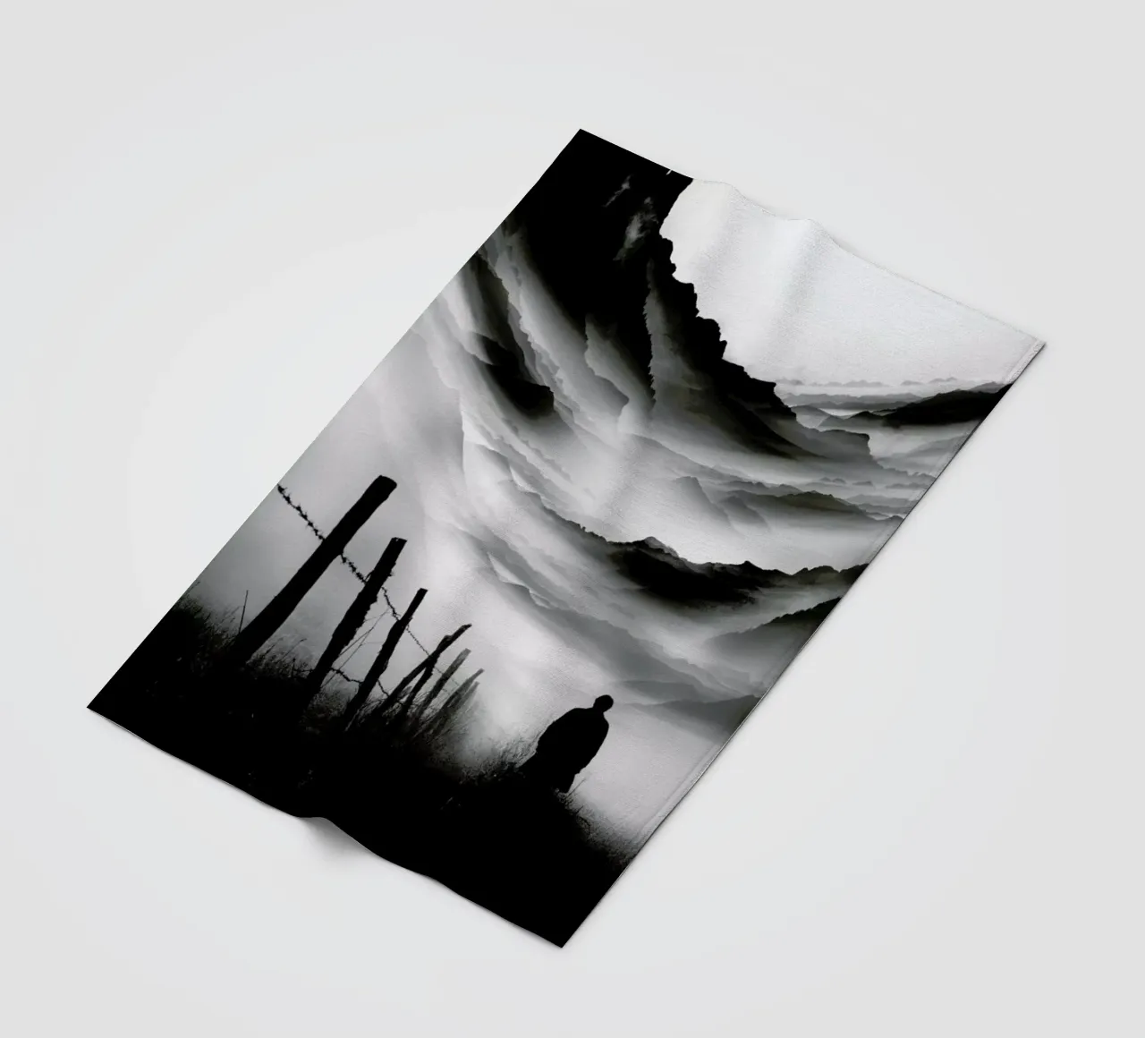 Going Nowhere plaid polaire de Stoian Hitrov