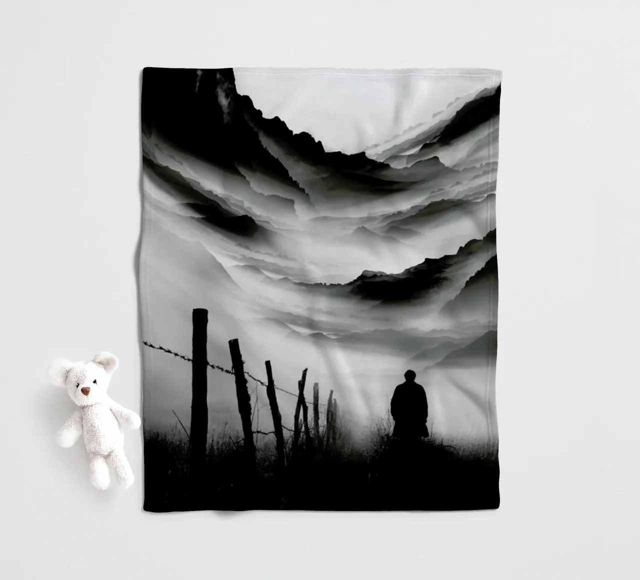 Going Nowhere plaid polaire de Stoian Hitrov